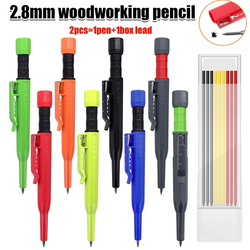 Staedtler Pencil Lumocolor - Zestaw ołówków stolarskich do obróbki drewna,