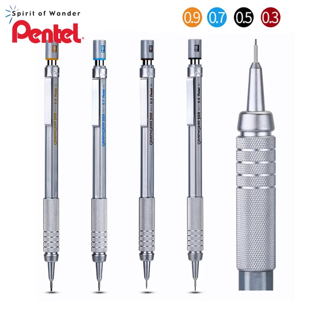 Pentel Pen Graphgear - 1 szt. Ołówek mechaniczny Pentel Graphgear