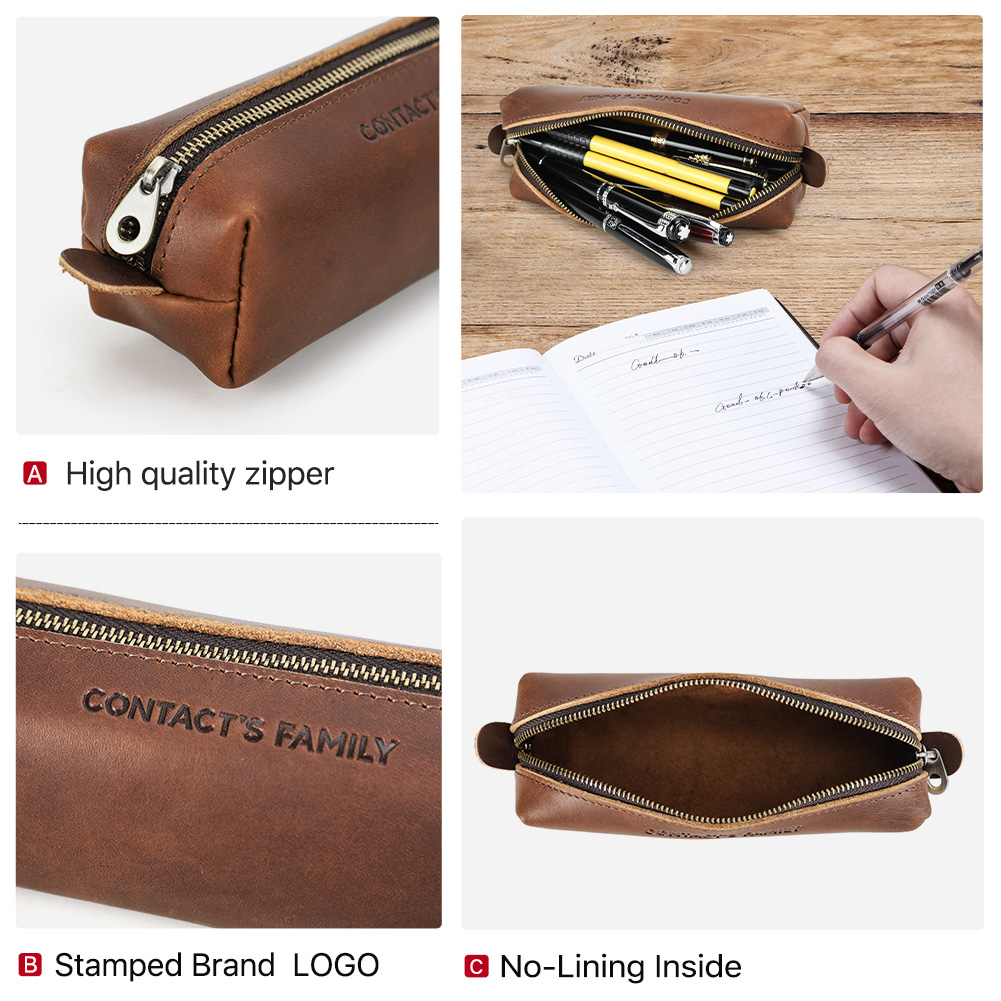 Piórnik skórzany w stylu retro – Stationery Supply Business recenzja i cena