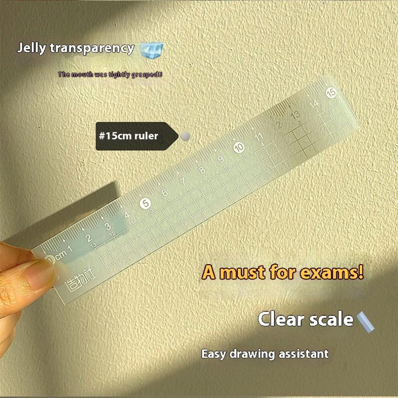 Zestaw linijek galaretkowych 4 – Ruler Set Transparent recenzja i cena