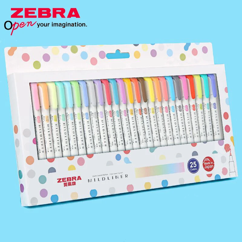 ZEBRA Mildliner zakreślacz WKT – Zebra Pen Mildliner recenzja i cena