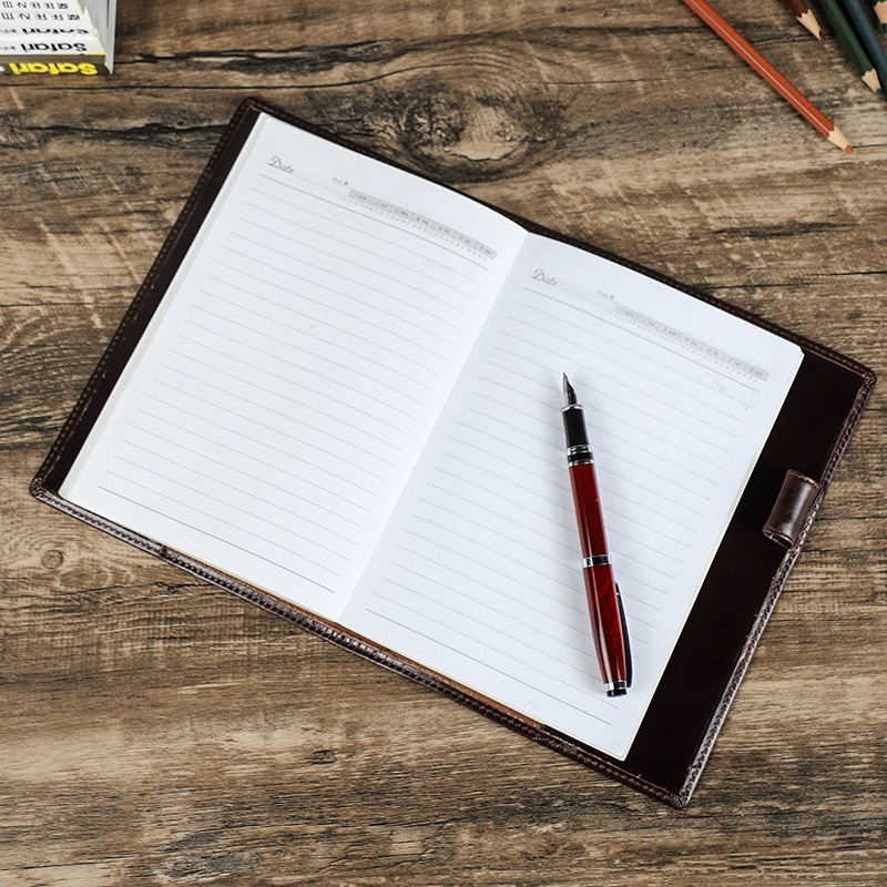 Prawdziwy skórzany, ręcznie ro – Stationery Supply Business recenzja i cena