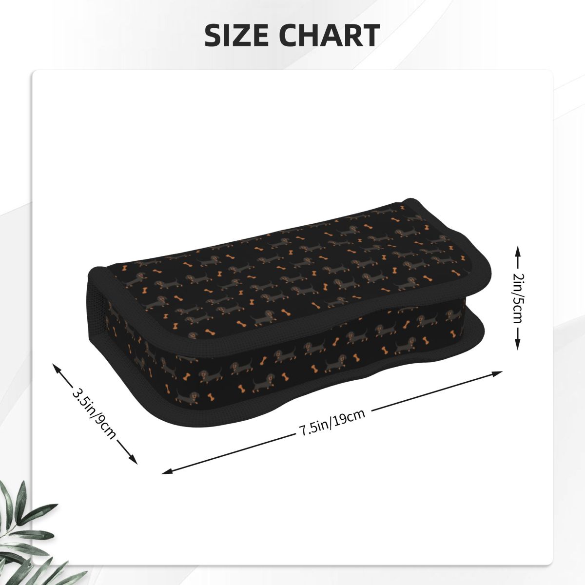 Czarno-brązowy piórnik z jamni – Tan Stationery & Office Supply recenzja i cena