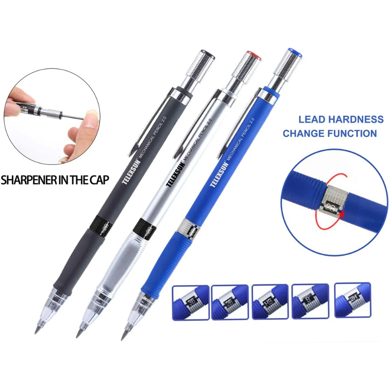 Zestaw ołówków automatycznych  – Staedtler Pencil Lumocolor recenzja i cena