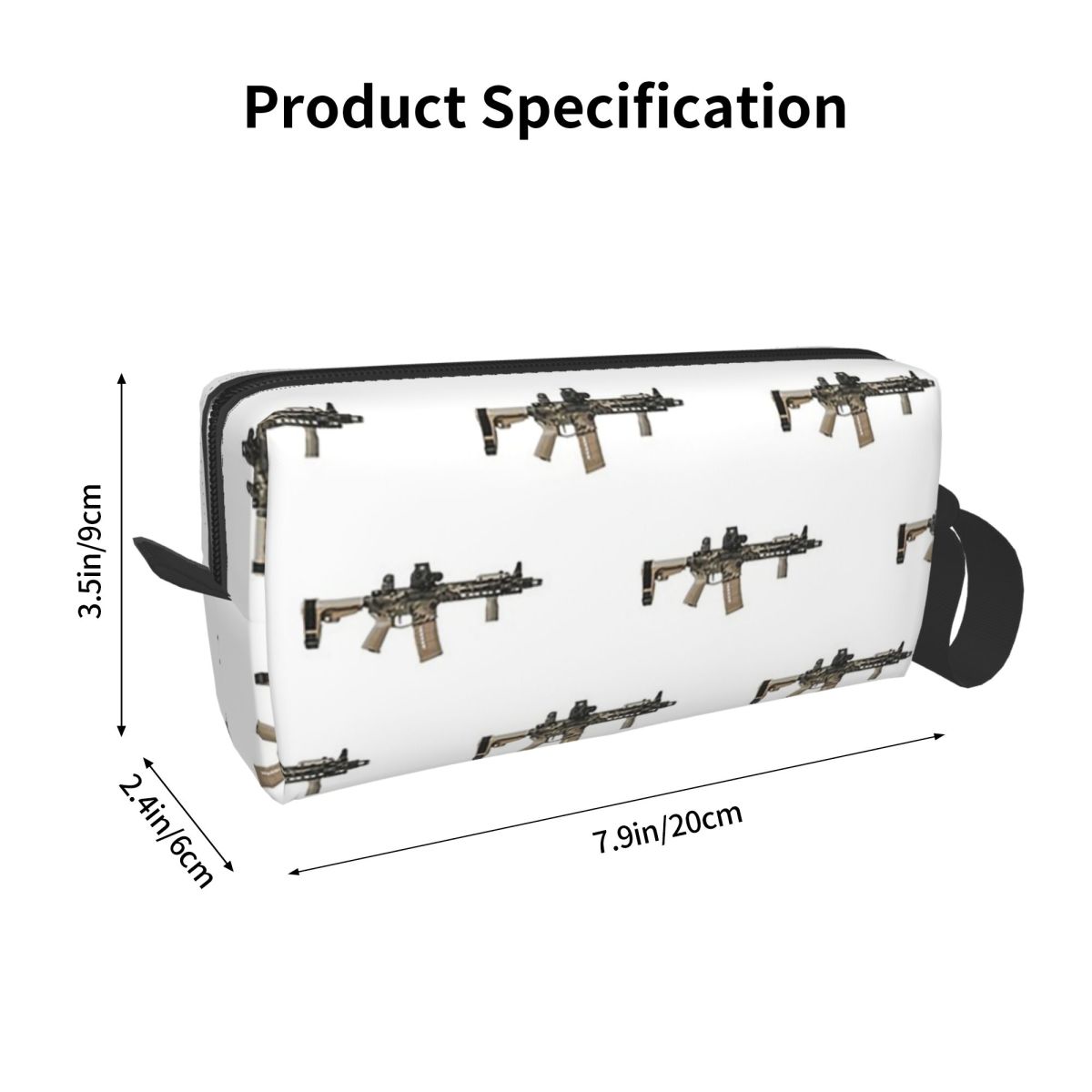Piórnik AR-15 Tan Camo Gun Whi – Tan Stationery & Office Supply recenzja i cena