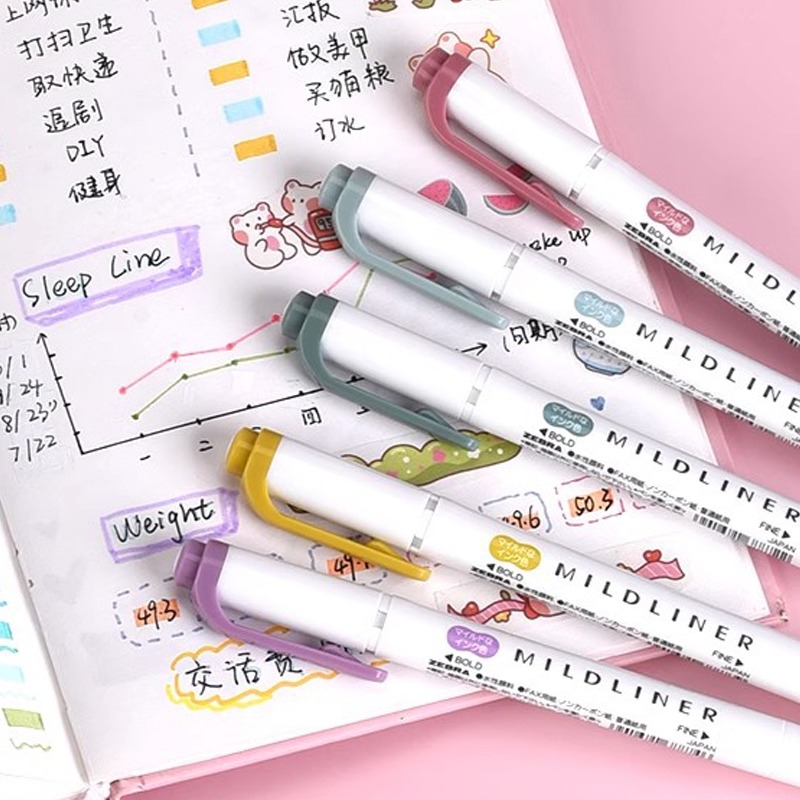 1/3 szt. ZEBRA MILDLINER WKT7  – Zebra Pen Mildliner recenzja i cena