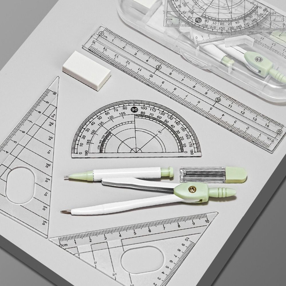 Zestaw 8 szt. plastikowych lin – Ruler Set Transparent recenzja i cena