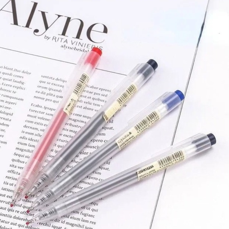 10 szt. wkładów do długopisów  – Muji Stationery Gel Pen recenzja i cena